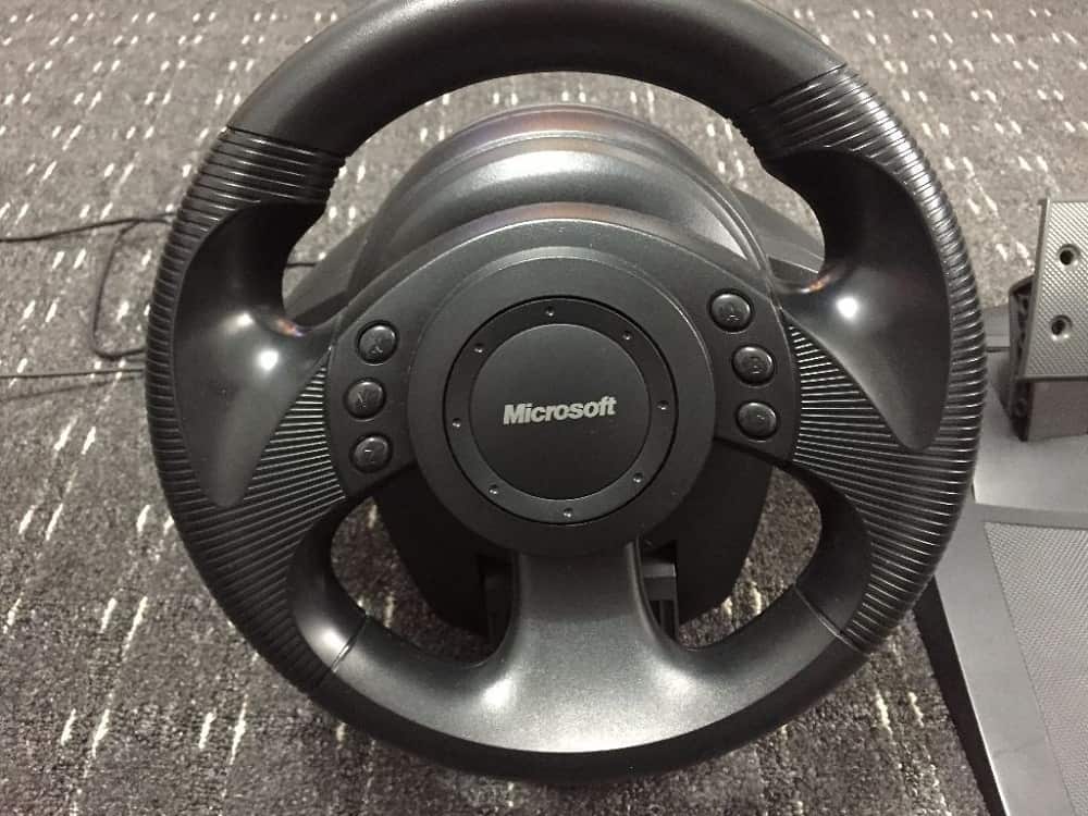 microsoft sidewinder racing wheel software